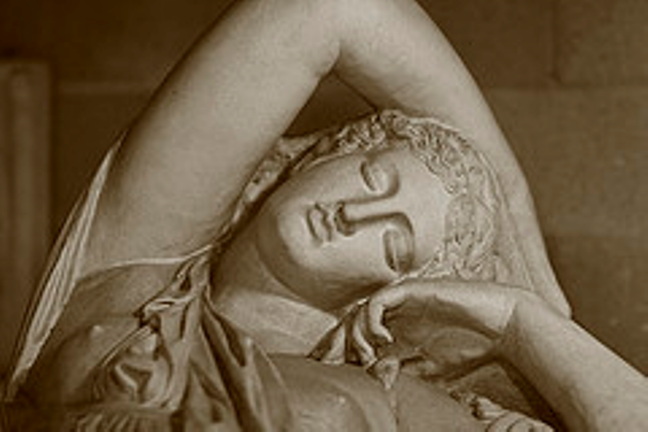Sleeping Statue by Sir Cam, copyright University of Cambridge